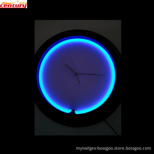 wholesale china factory price 15inch neon clock with painted